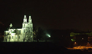 Вид на Софийский собор в Полоцке. Фото БЕЛТА