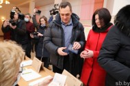 
 Александр Субботин с семьёй проголосовал на референдуме
(27.02.2022)    