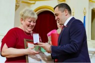 
 Лауреатов звания «Человек года Витебщины» чествовали в
Софийском соборе (15.03.2022)    
