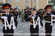 
 Полоцкие кадеты отметили новоселье в День знаний 